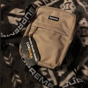 Supreme SS18 Shoulder Bag Tan